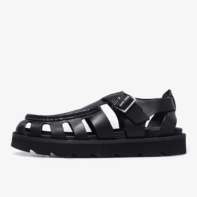 Clarks ORIGINALS [クラークスオリジナルス メアバックル] MEARE BUCKLE BLACK LEATHER (26180755)