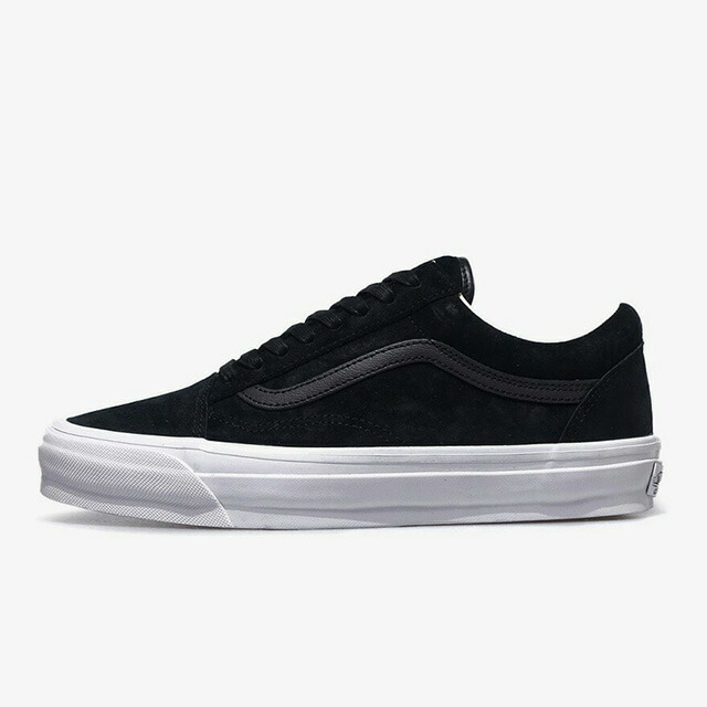 VANS [ヴァンズ オールドスクール36 ヴァンズプレミアム] OLD SKOOL 36 \"VANS PREMIUM\" PIG SUEDE BLACK (VN000D9JCJJ)