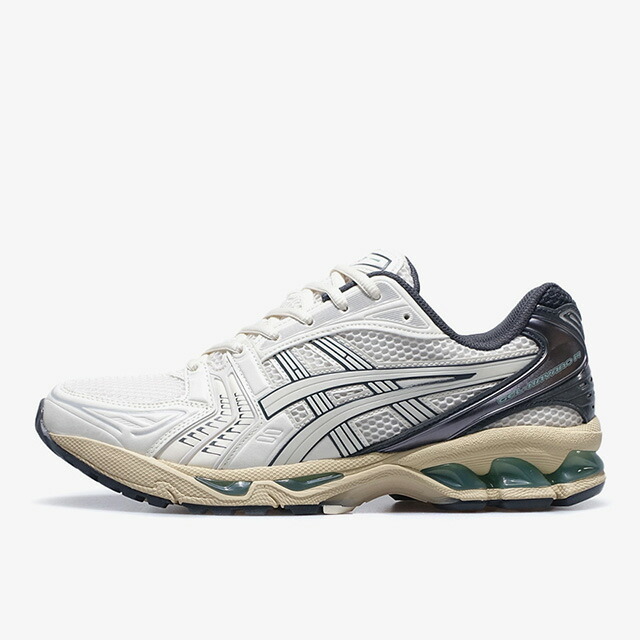 ASICS SportStyle [アシックススポーツスタイル ゲルカヤノ14] GEL-KAYANO 14 CREAM/OBSIDIAN GREY (1203A537-113)