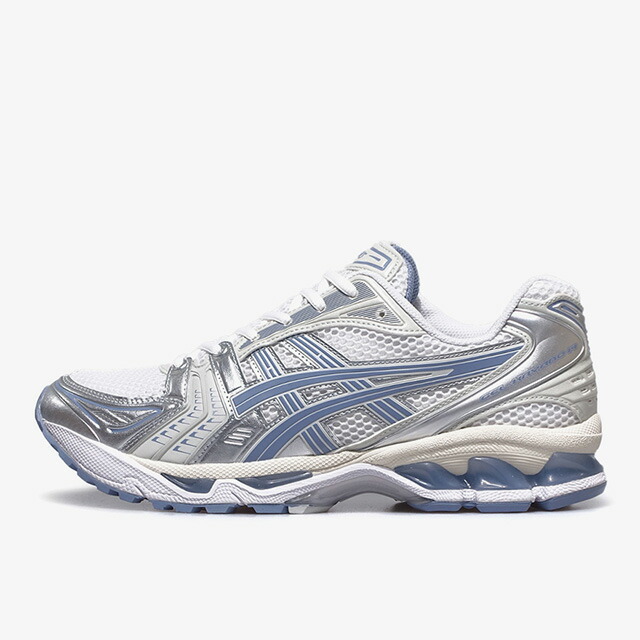 ASICS SportStyle [アシックススポーツスタイル ゲルカヤノ14] GEL-KAYANO 14 WHITE/LIGHT NAVY (1203A537-115)