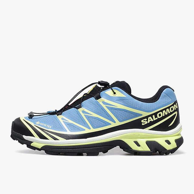 SALOMON [サロモン エックスティーシックスジーティーエックス ゴアテックス]　XT-6 GTX "GORE-TEX"　NIAGARA/SUNNY LIME/BLACK (L49158700)｜ミタスニーカーズ