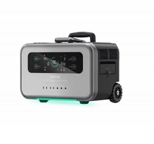 【★東証上場の安心企業】国内正規品 ZENDURE ポータブル電源 SuperBase Pro 1500 ＜4G回線搭載＞ハンドルキャスター搭載　粉塵ケース付き【送料無料】【smtb-u】 126,500円