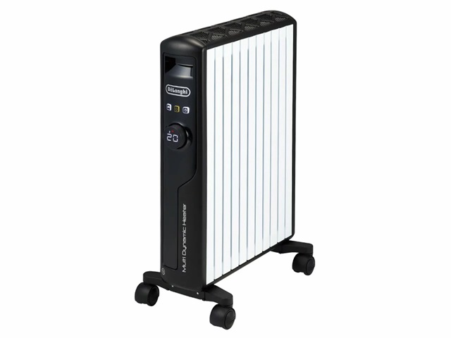 【★東証上場の楽になること会社組織】DeLonghi / デロンギ マルチダイナミックヒーター MDHS15-BK [ピュアホワイト+引っ敷き黒いこと]