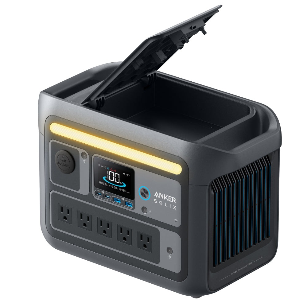 【置き目品/引き受ける付・新品・店卸し資産】 [うす暗い薄墨色]  A17535Z1 ●Anker 船掛かり Solix C800 Portable Power Station (768Wh) 【貨物輸送無料!（北海道・沖縄・離島送りとどける不可）】
