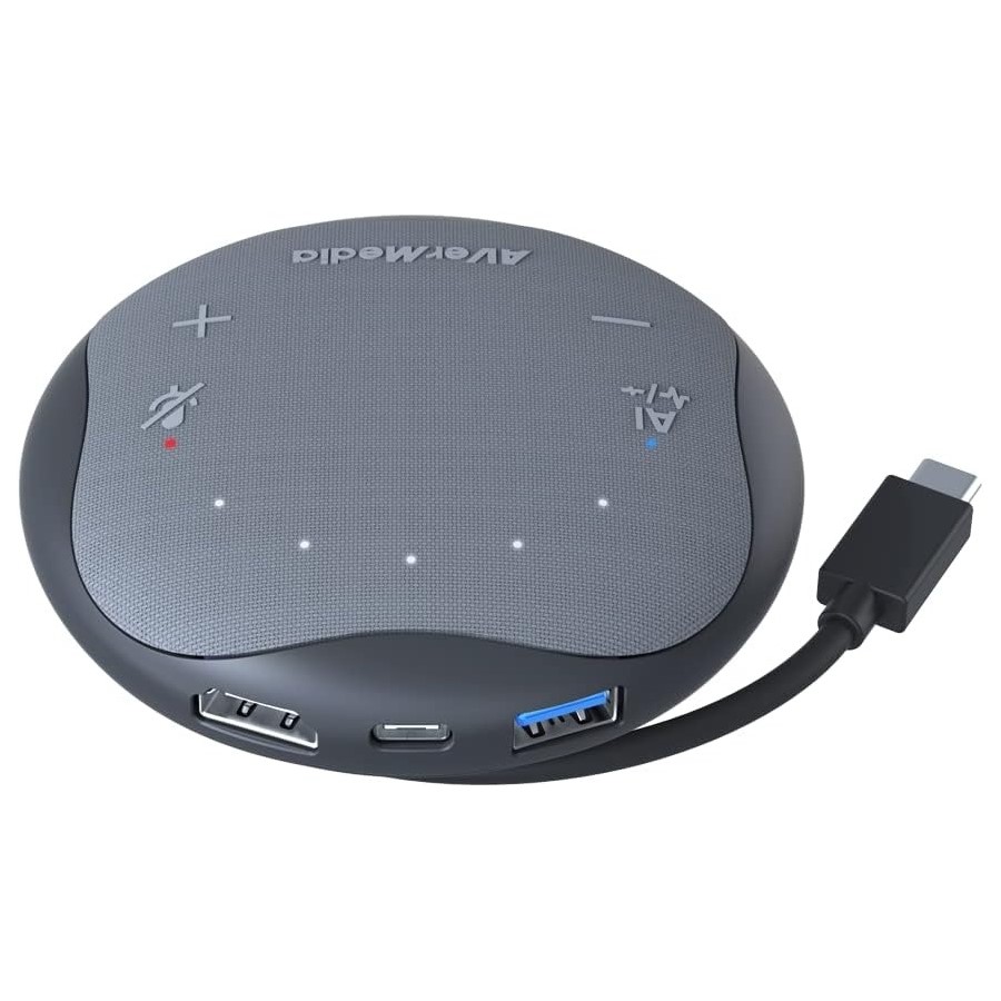 正規販売店（東証上場の安心企業）新品・お取り寄せAVER MEDIA（アバーメディア）Pocket Speakerphone Hub AS315　送料無料(沖縄、離島配送不可）｜見てね価格BAMBOO