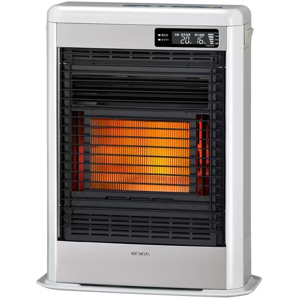 コロナ FF-6823PK(N) 寒冷地用大型ストーブ PK・PRシリーズ FF式輻射（ラウンドタイプ） 別置タンク式 木造18畳用 シャインゴールド 新品・在庫即納コロナ CORONA FF-6821PR-W [寒冷地用