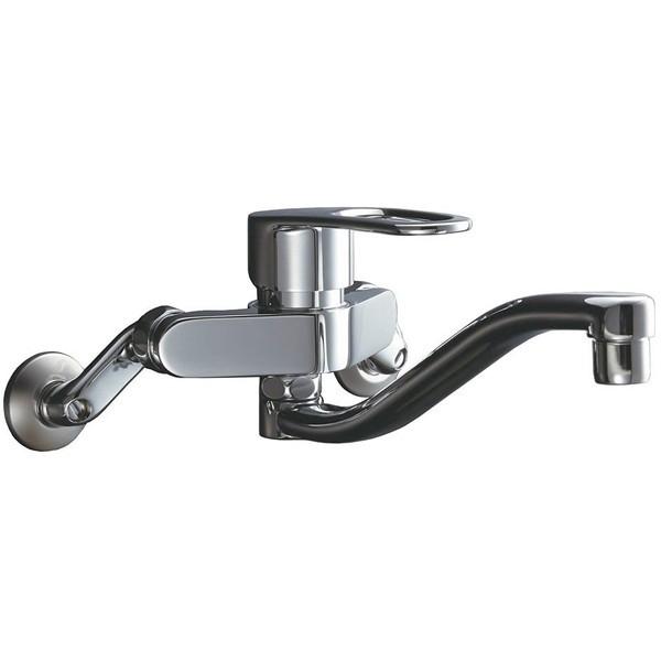 (東証上場の安心企業) 新品・在庫あり LIXIL (リクシル) INAX キッチン用 壁付 シングルレバー混合水栓 エコハンドル アップ吐水220mm 上向吐水パイプ RSF-863Y　送料無料(沖縄、離島配送不可）　【kk9n0d18p】