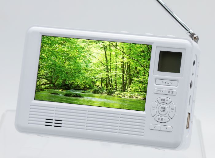 エコラジネオ ワンセグTV付き添い人多役立つこと防災ラジオ受信機 AM FM 短波ラジオ受信機 スマホ・持ちはこび申し受ける LEDともし火 まさかの時サイレン 3wayワット数（繰り合わせる申し受ける・ ACワット数・単四蓄電池4本）