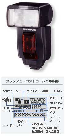 エレクトロニックフラッシュ FL-50【即納】オリンパス一眼デジカメ用大光量ストロボ｜カメラのミツバ