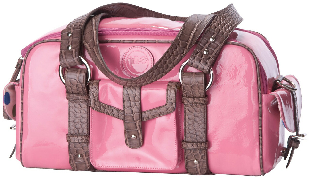 Jill E Small Leather Camera Bag Jille Pink Red Black White Shipment 02p05nov16