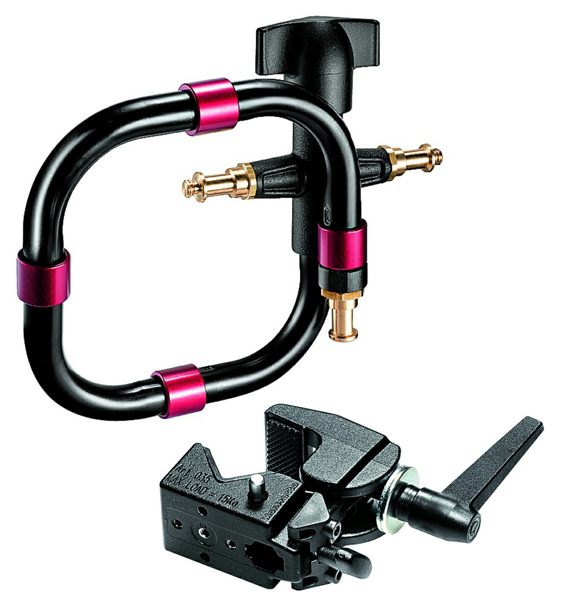 マンフロット 432-3,7B オートポール2黒 210cm-370cm マンフロット