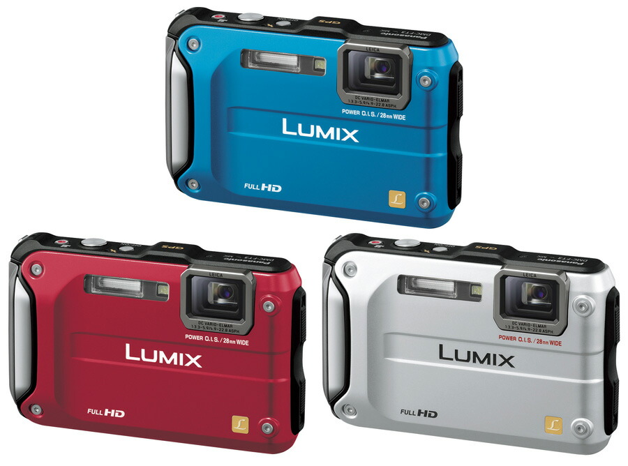 Panasonic LUMIX FT DMC-FT3 レッド デジタル防水カメラ+spbgp44.ru