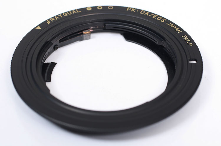 レイコール/宮本製作所/近代 DAレンズ対応 smc PENTAXK→キヤノン イオスマウントアダプター [ペンタックスPK/DA-EOS(Canon EF-S)][02P05Nov16]【コンビニ受取対応商品】