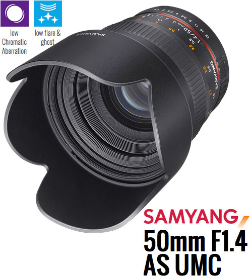 楽天市場】【即配】SAMYANG サムヤン 50mm F1.4 AS UMC マイクロフォー