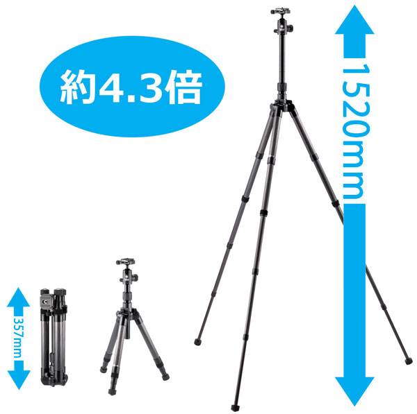 紺×赤 Velbon 小型トラベル三脚 UTC-63II AS スペアシュー付 - 通販