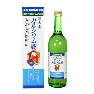 大木 AAA Ca液 720ml×12本（1入れもの）リブ・ラボラトリーズ※他商いもの同梱不可 さし出しまで約１週 ※7,000円(税込)以上お買い上げで貨物輸送無料（沖縄・離島送りとどけるなし）