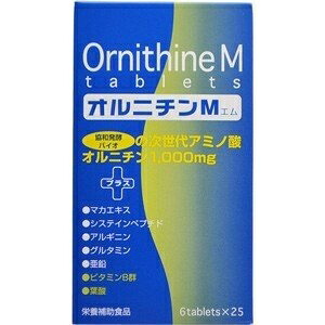 協和発酵オルニチンM （6粒×25袋）×10個 伸和製薬  ※送りとどけるまで1週前後 ※7,000円(税込)以上お買いとりで貨物輸送無料（沖縄・離島送りとどけるなし）