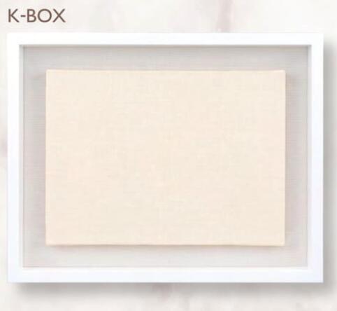 額縁、天然木材(南洋材）、K-BOX　サイズ F6 色　白｜株式会社　三井商店