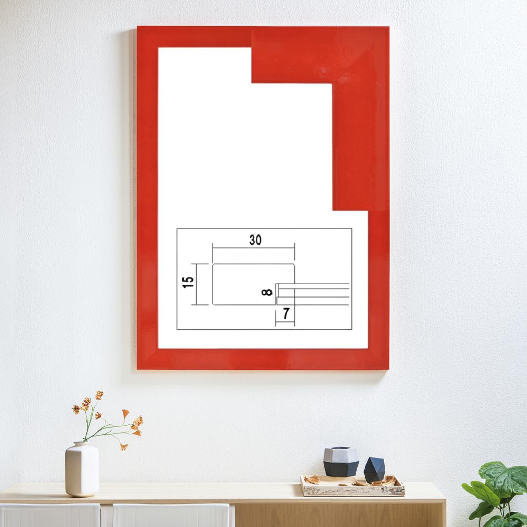 額縁　木製 楽天市場】額ポスターフレーム.OAフレーム額縁.木製（MDF）.サイズ A4