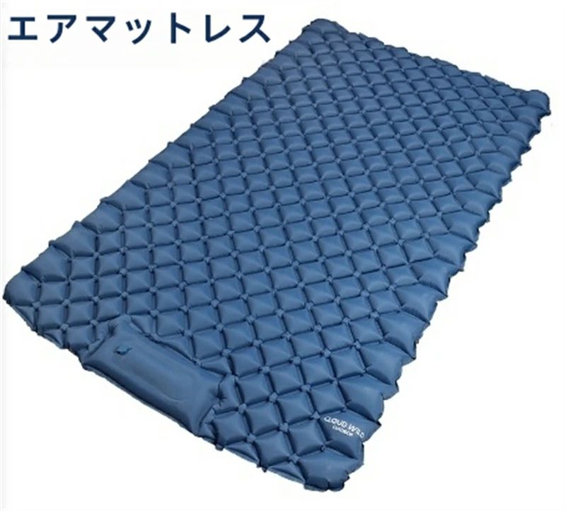 エアマットレス エアーマット エアー枕 エアーベッド ダブルサイズ クリスマス ギフト アウトドア キャンプ ベッド 車中泊 簡易ベッド 防災グッズ 極厚 ポンプ付き 2人用 レジャー 収納 おうちキャンプ ベランピング|三木商店オンライン