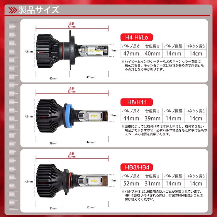 楽天市場 ランキング1位 Ledヘッドライト 車検対応 H4 Hi Lo H8 H11 Hb3 Hb4 8000lm 最強 ルーメン オールインワン バラスト不要 12v 24v 防水 Led S3 送料無料 コンビニ受取対応商品 オートワールド