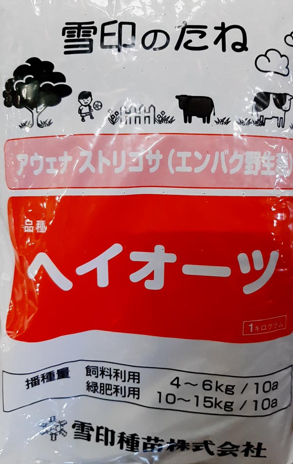 楽天市場】エンバク種 超極早生エンバク スーパーハヤテ隼 (1kg) 【雪印種苗】 [牧草種子] : みつのぶ