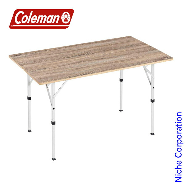 コールマン 四つ折りテーブル (ケース付き) Coleman(コールマン) 四折テーブル/キャリーケースセット 170