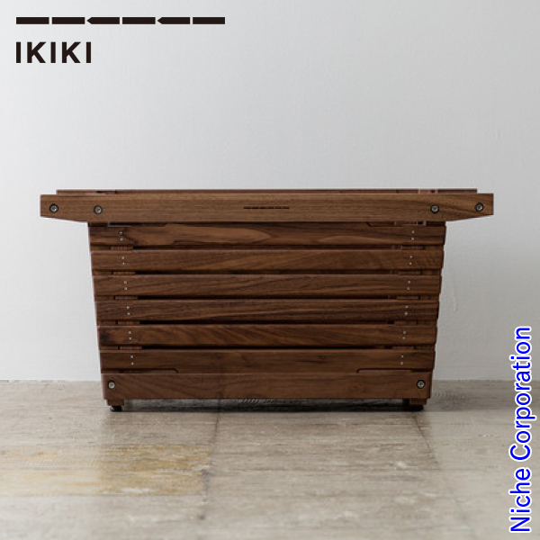 IKIKI（イキキ） シェルフコンテナ L オーク 040018 キャンプ用品 約