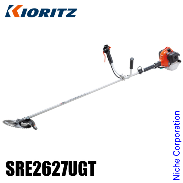 KIORITZ 共立 刈払機 肩掛式 Uハンドル SRE2627UGT 試運転済 草刈り機 草刈機 刈払い機 芝刈機 芝刈り機 エンジン式  お客様組立商品 39ショップ キャンペーン 買いまわり 休み