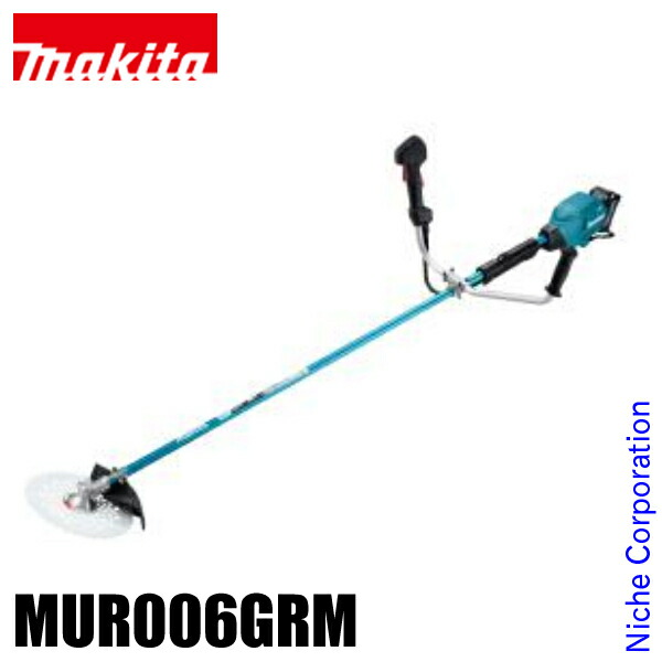 マキタ makita 正規販売店 ナイロンカッター対応 充電式草刈機 Uハンドル MUR190UDRG 刈払機 刈り払い機 草刈り機 刈払い機  両手ハンドル 電動 バッテリー 充電器付き 18V バッテリBL1860B×1本 充電器DC18RF ついに再販開始