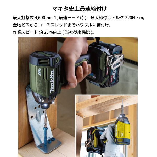 季節のおすすめ商品 マキタ makita DA001GRDX 青40Vmax 充電式アングル