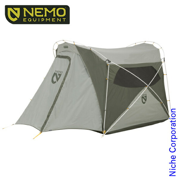NEMO ニーモ　ロシストーム4p フットプリント　4人用テント 重い・嵩張るファミリーテントを卒業しよう！NEMO(ニーモ)の