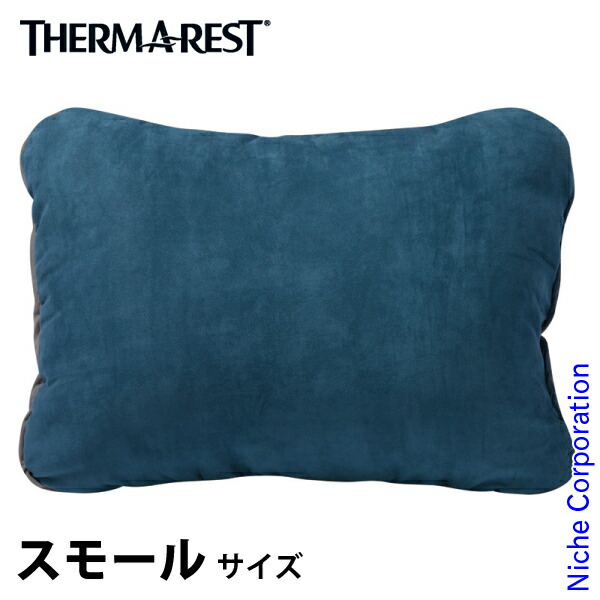 【くろ】THERMARESTスリーピングマット＋コンプレッシブピローセット 寝心地良好！サーマレストのピローとマットでキャンプに快眠を