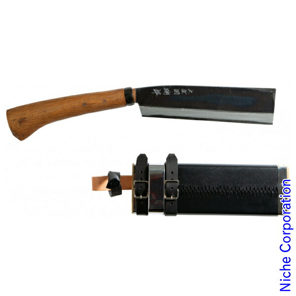 楽天市場】義光 土佐打ち刃物 角ナタ 片刃 角鉈 165mm 和式ナイフ 鍛造