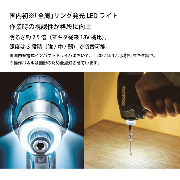 定番入荷 マキタ マキタ（makita） DIY 工具 18V 充電式インパクト