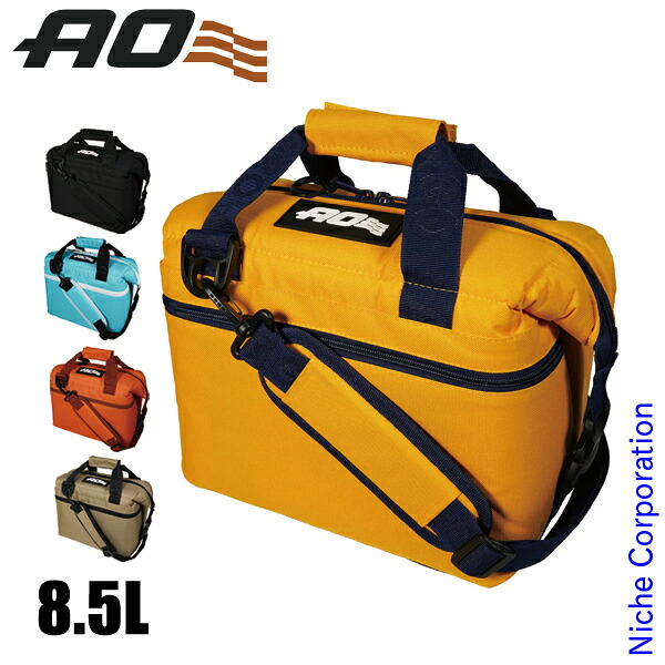 【18・20日は！枚数限定 最大1,000円OFFクーポン】AOクーラー 9パック キャンバス ソフトクーラー AO Coolers AO9 AOクーラーズ クーラーボックス アウトドア 保冷バッグ キャンプ クーラーバッグ お弁当 8.5L