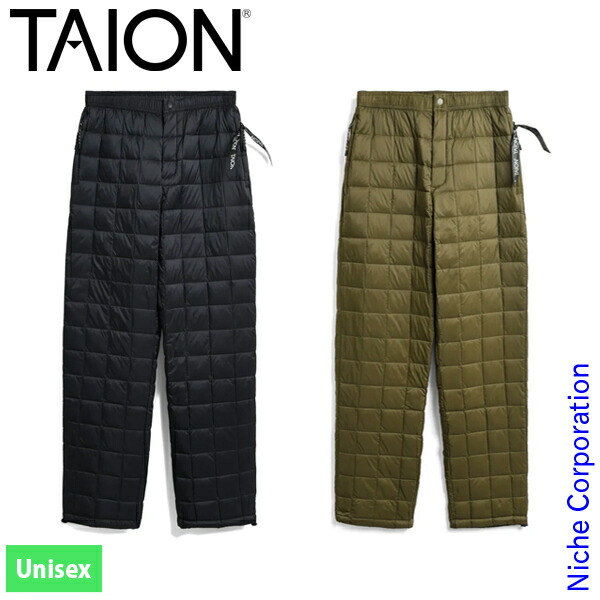 楽天市場】パンツ タイオン マウンテン ダウンパンツ TAION-1301MTP