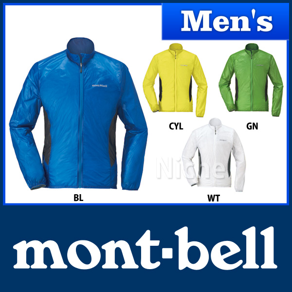 モンベル EXライト ウインド ジャケット Men's #1103233  [ トレラン トレイルランニング ウェア | モンベル mont bell mont-bell ] nocu