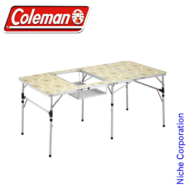 Coleman Slim Four Bbq Table 170 7638 Outdoor Camping Folding Equipment Auto Camp Article