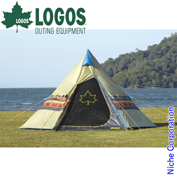 楽天市場】ロゴス テント ナバホ Tepee 300 LOGOS 71806501 アウトドア