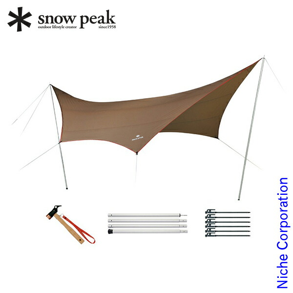 楽天市場】スノーピーク タープ HDタープ シールド ヘキサ ( M ) TP