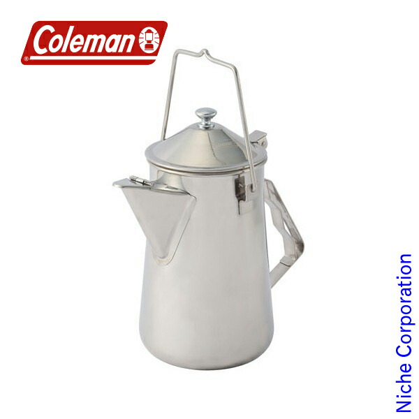 楽天市場】コールマン クッカー ケトル ファイアープレイスケトル