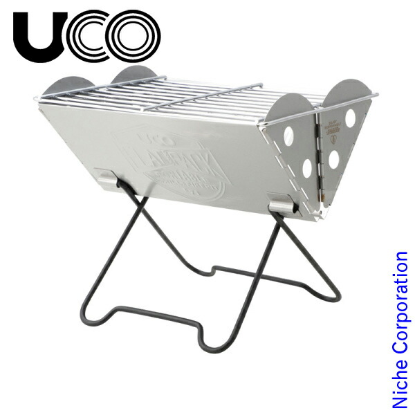 UCO ( ユーコ ) フラットパックグリル S 27172 アウトドア BBQ 焚き火 バーベキュー コンロ 炭焼き 焼肉 コンロ