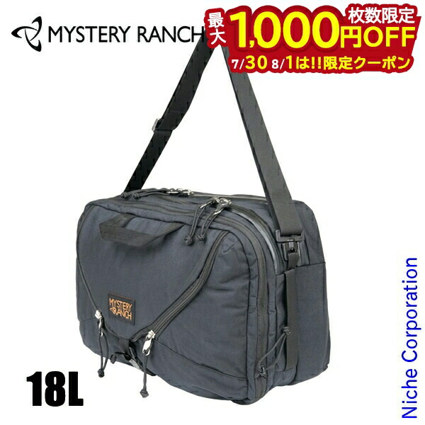 【底値】MYSTERY RANCH ブラック ビジネスバッグ ミステリーランチ MYSTERY RANCH 【日本正規品】 ミステリー