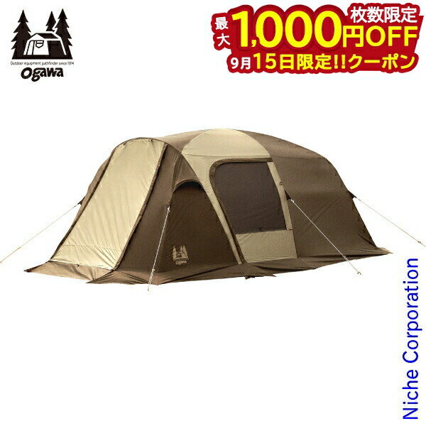 CAMPAL JAPAN - ファシル　3〜4人用　未使用　ツールームテント　オガワ ファシル / ogawa ONLINE STORE