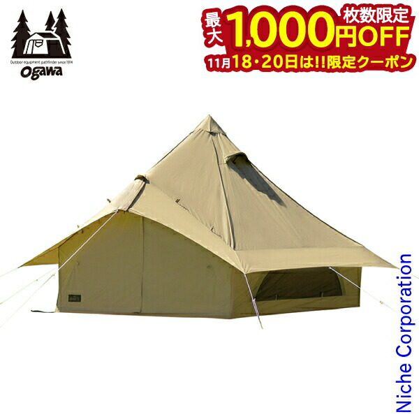ogawa(オガワ) テント グロッケ8 PVCマルチシート付き グロッケ8 / ogawa ONLINE STORE