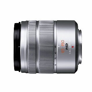 【10年次引きうける付き添い人】[PANASONIC]LUMIX G VARIO 45-150粍/F4.0-5.6 ASPH./MEGA O.I.S.しろがね色