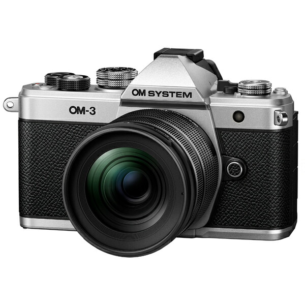 【10年間保証付き】[OM SYSTEM] OM-3 12-45mm F4.0 PROキット SLV