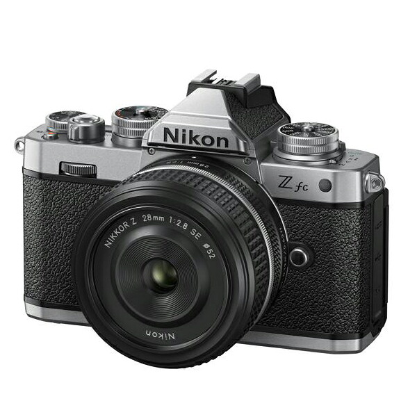 【10年歳引き受ける付き添い人】[ニコン]  Z fc 28粍 f/2.8 Special Edition 一揃いの道具 しろがね色