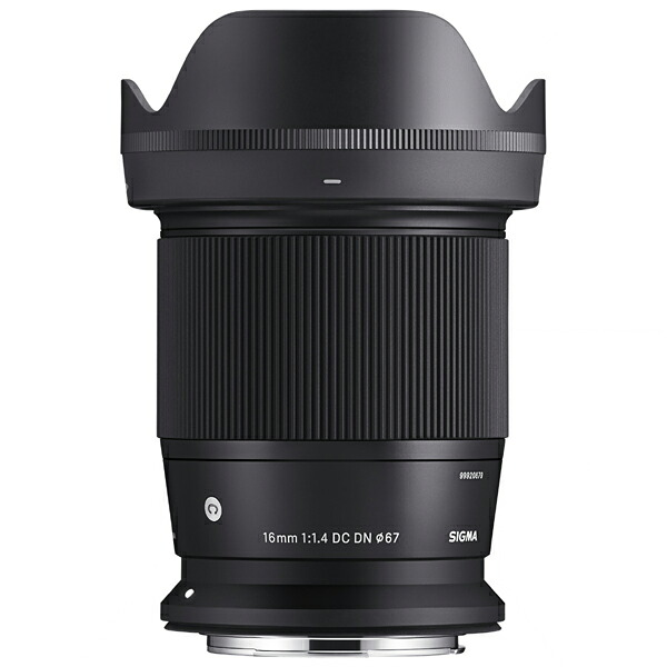 【10年間保証付き】[シグマ]16mm F1.4 DC DN Contemporary キヤノンRF APS-C用｜三星カメラ店